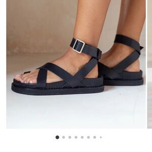 Liberte leather sandal